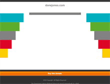 Tablet Screenshot of donejones.com